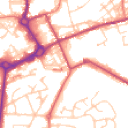 Daytime road noise heatmap for M24 1BR