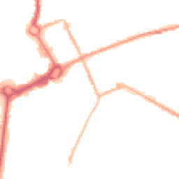 Night-time road noise heatmap for M24 1BR