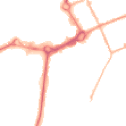 Night-time road noise heatmap for M24 1DF