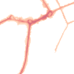 Night-time road noise heatmap for M24 1DJ
