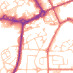 Daytime road noise heatmap for M24 1DL