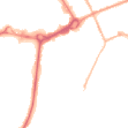 Night-time road noise heatmap for M24 1DL