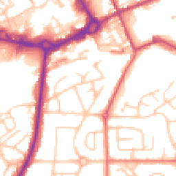 Daytime road noise heatmap for M24 1DS
