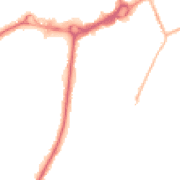 Night-time road noise heatmap for M24 1DX