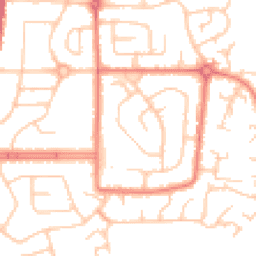 Daytime road noise heatmap for M24 1HR