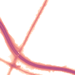 Night-time road noise heatmap for M24 1WY