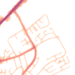 Daytime road noise heatmap for M24 2PL