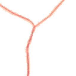 Night-time road noise heatmap for M24 2PX