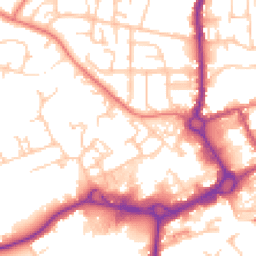 Daytime road noise heatmap for M24 4BE