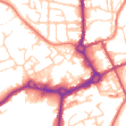 Daytime road noise heatmap for M24 4DF