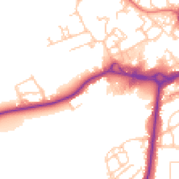 Daytime road noise heatmap for M24 4DT