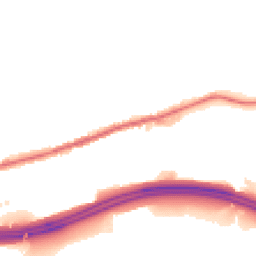 Night-time road noise heatmap for M24 4PN