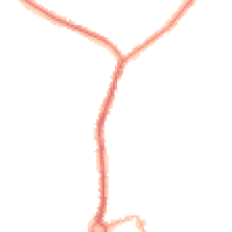 Night-time road noise heatmap for M24 6DB