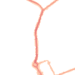 Night-time road noise heatmap for M24 6DN