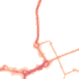 Night-time road noise heatmap for M24 6UP