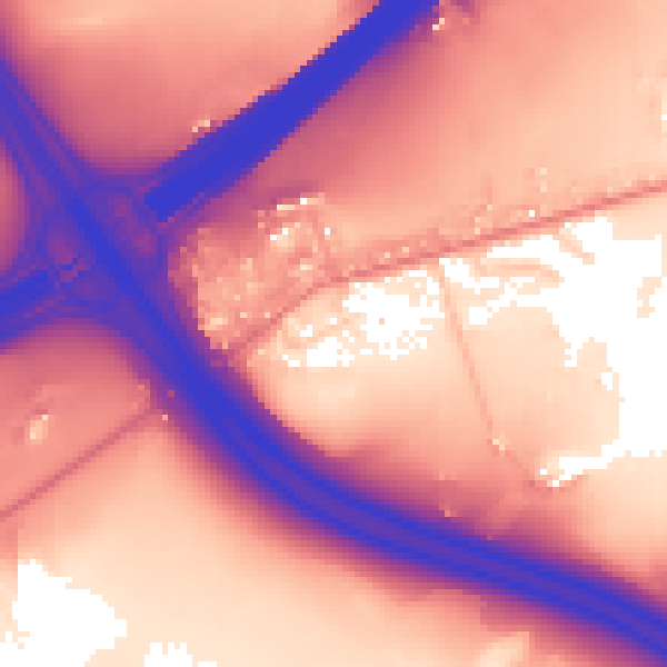 Daytime road noise heatmap for M25 2RX
