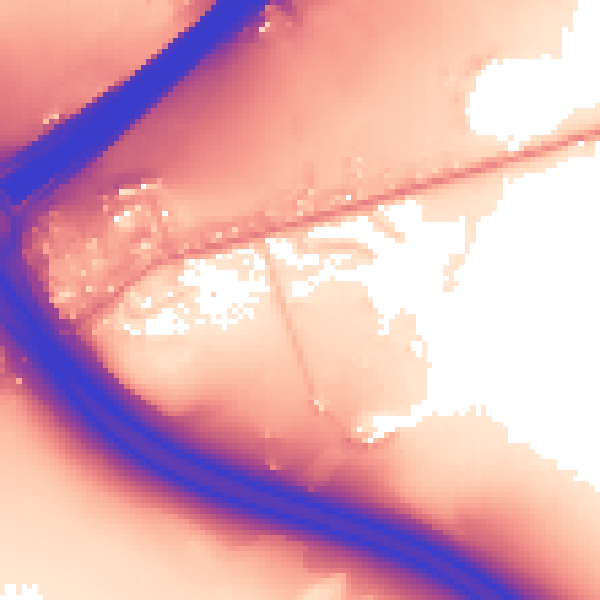 Daytime road noise heatmap for M25 2SJ