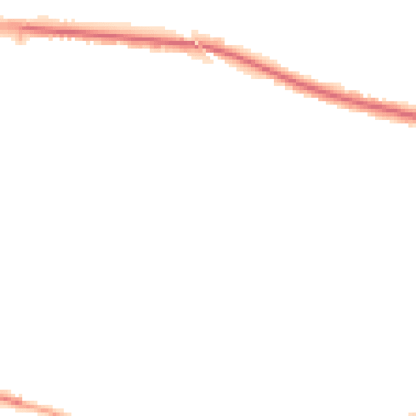 Night-time road noise heatmap for M26 1FN