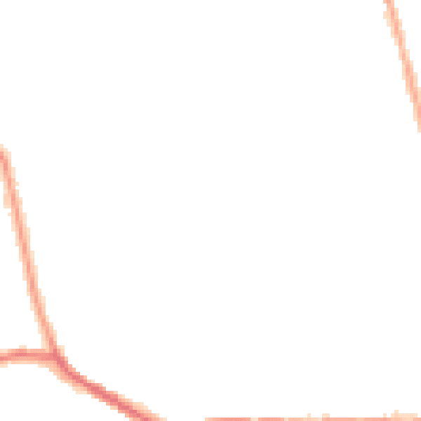Night-time road noise heatmap for M26 3XS