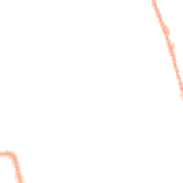 Night-time road noise heatmap for M26 4XA