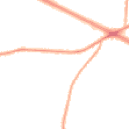 Night-time road noise heatmap for M27 0AQ