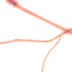 Night-time road noise heatmap for M27 0AT