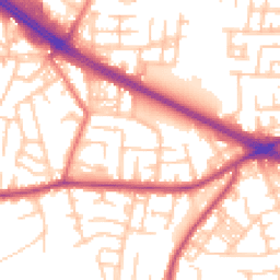 Daytime road noise heatmap for M27 0AY