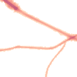 Night-time road noise heatmap for M27 0AZ