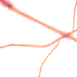 Night-time road noise heatmap for M27 0BB