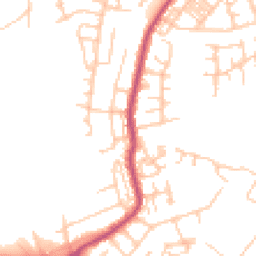 Daytime road noise heatmap for M27 0DB