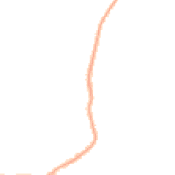 Night-time road noise heatmap for M27 0DB