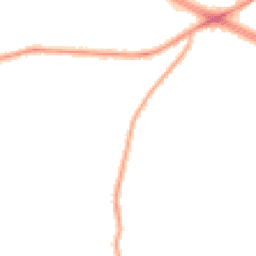 Night-time road noise heatmap for M27 0DF