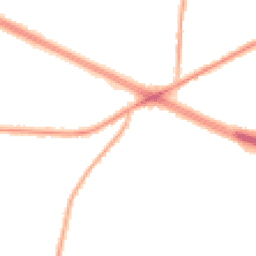 Night-time road noise heatmap for M27 0DW