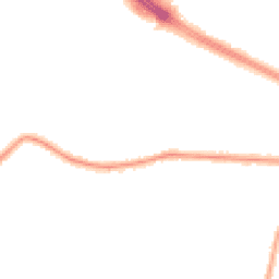 Night-time road noise heatmap for M27 0ES