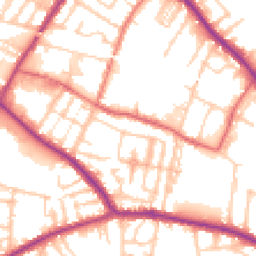 Daytime road noise heatmap for M27 4AS