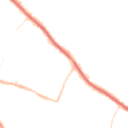 Night-time road noise heatmap for M27 4DQ