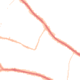 Night-time road noise heatmap for M27 4DR