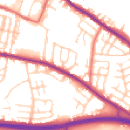 Daytime road noise heatmap for M27 4EF