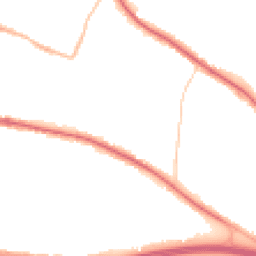 Night-time road noise heatmap for M27 4FE