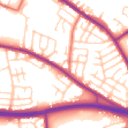 Daytime road noise heatmap for M27 4FP