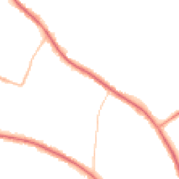 Night-time road noise heatmap for M27 4HD