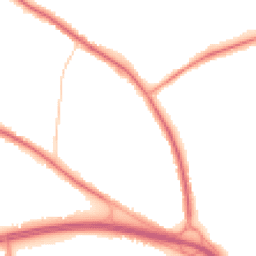 Night-time road noise heatmap for M27 4HZ