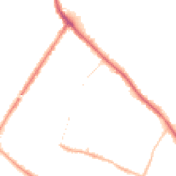 Night-time road noise heatmap for M27 4RW
