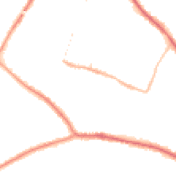 Night-time road noise heatmap for M27 4UE