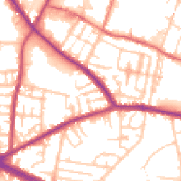 Daytime road noise heatmap for M27 5AH