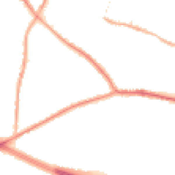 Night-time road noise heatmap for M27 5AU