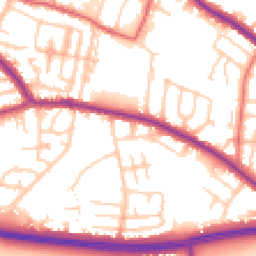 Daytime road noise heatmap for M27 5FP