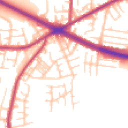 Daytime road noise heatmap for M27 5GX