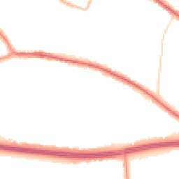 Night-time road noise heatmap for M27 5LF