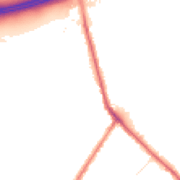 Night-time road noise heatmap for M27 6PB